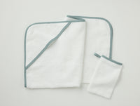 Cloud Loom Organic Baby Hooded Towel Set 