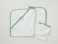 Cloud Loom Organic Baby Hooded Towel Set 