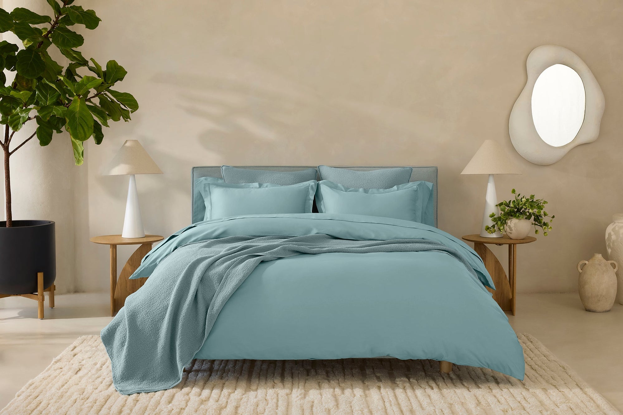 Cloud Soft Organic Sateen Deluxe Bed Bundle