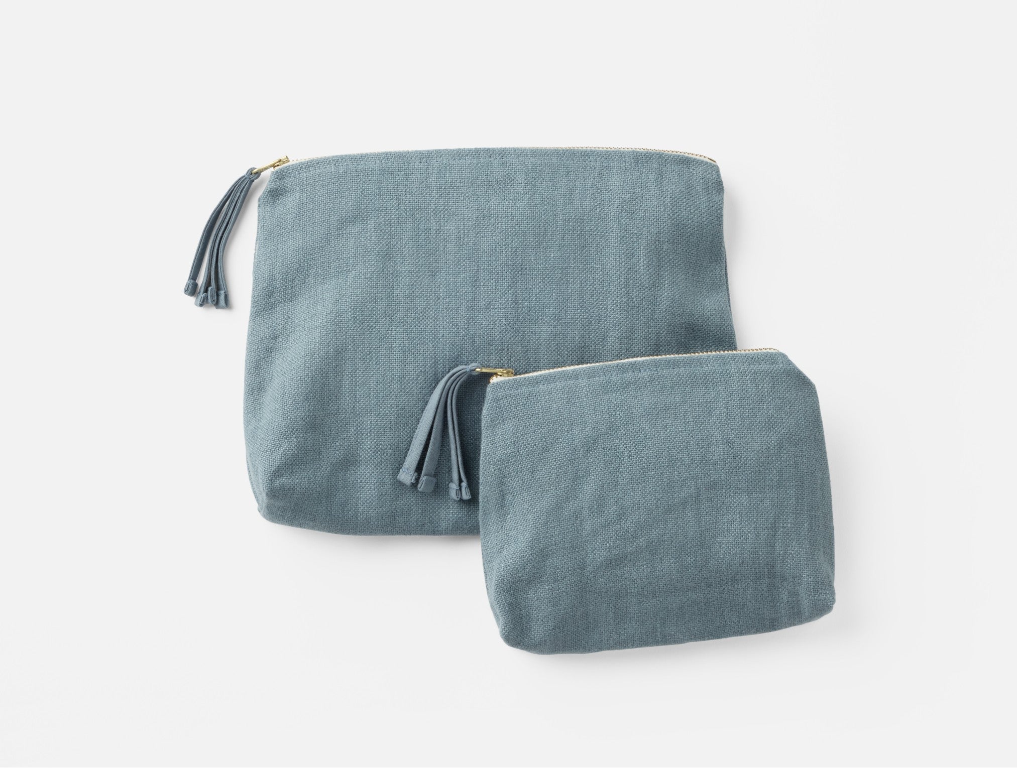 Helena Organic Linen Pouch Set – Coyuchi