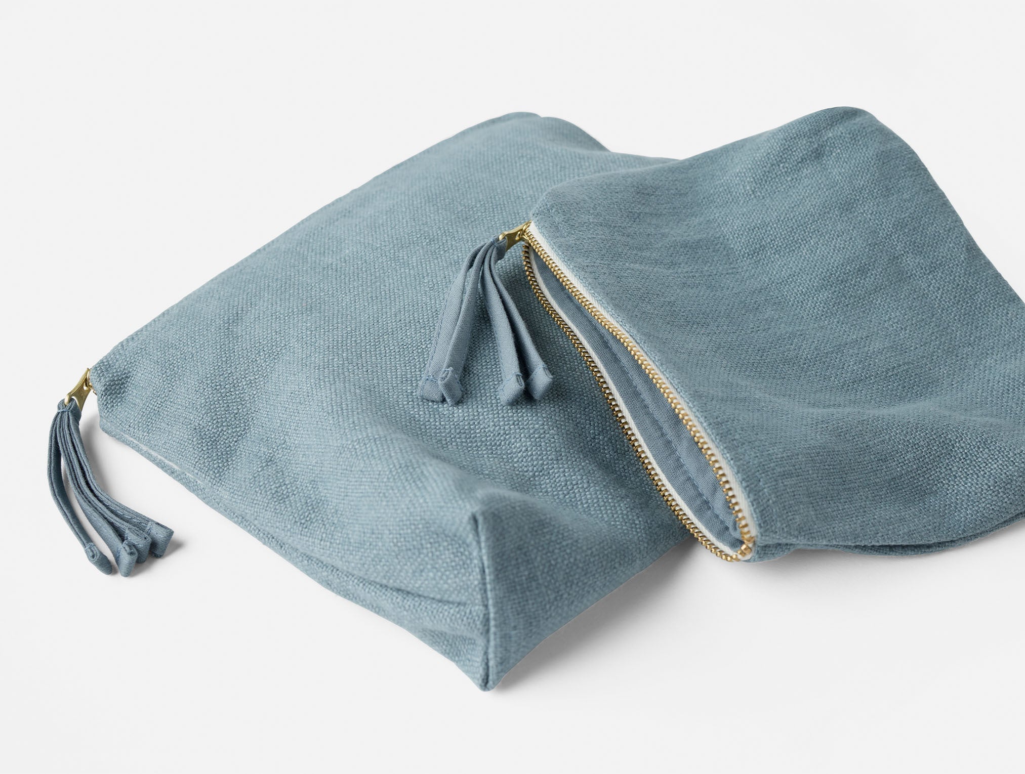 Helena Organic Linen Pouch Set – Coyuchi