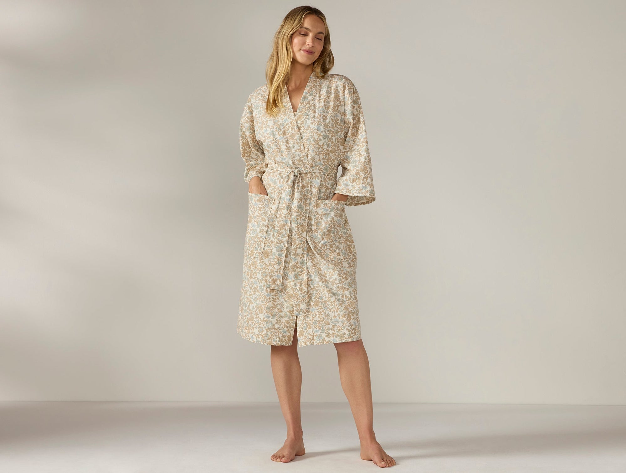 Women's Isla Organic Cotton Robe Coyuchi Women's Isla Organic Cotton Robe Coyuchi