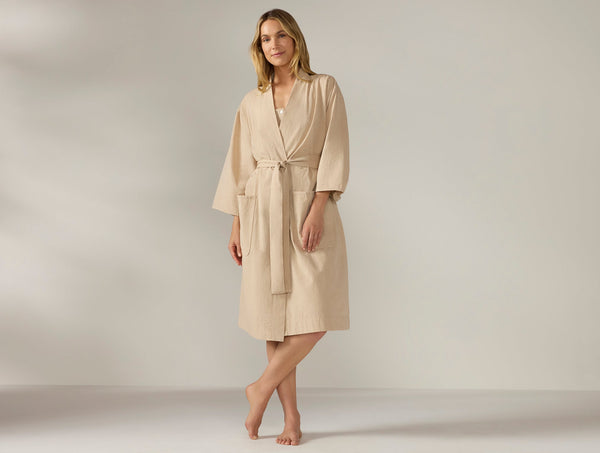 Women's Isla Organic Cotton Robe Coyuchi Women's Isla Organic Cotton Robe Coyuchi