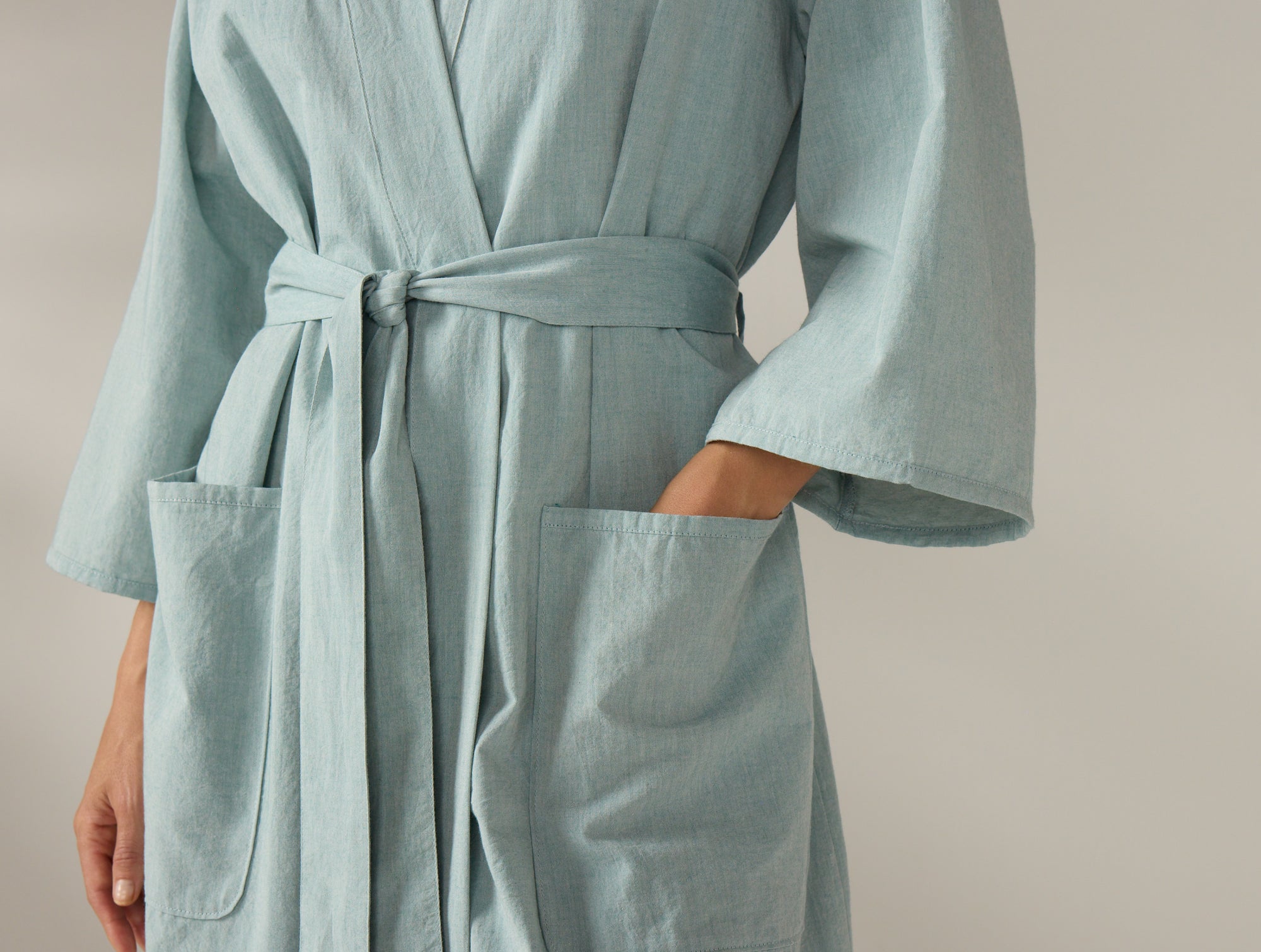 Women's Isla Organic Cotton Robe 