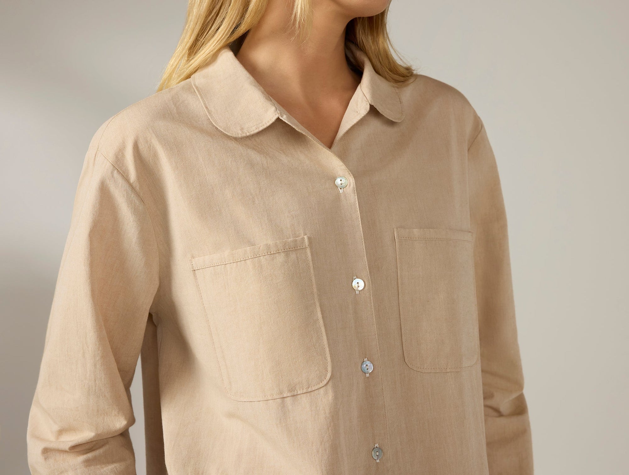 Women's Isla Organic Cotton Long Sleeve Pajama Set 