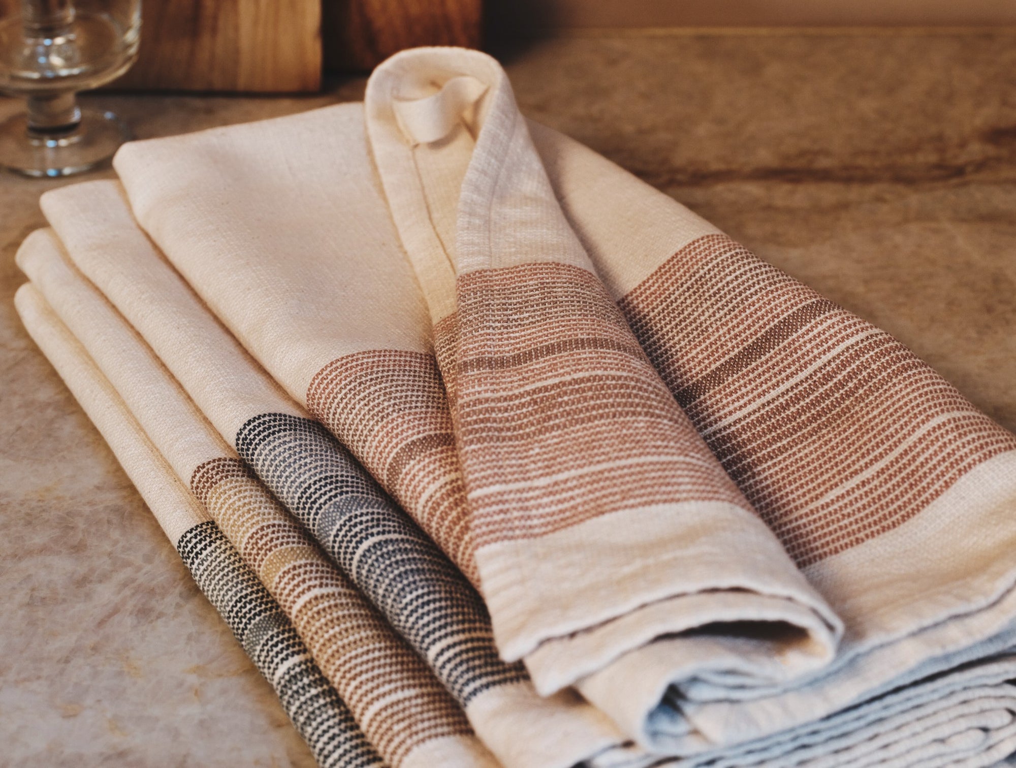 Miraloma Organic Kitchen Towel Set of 4 