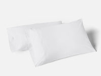 Landscape Embroidered Organic Pillowcases - Coyuchi 