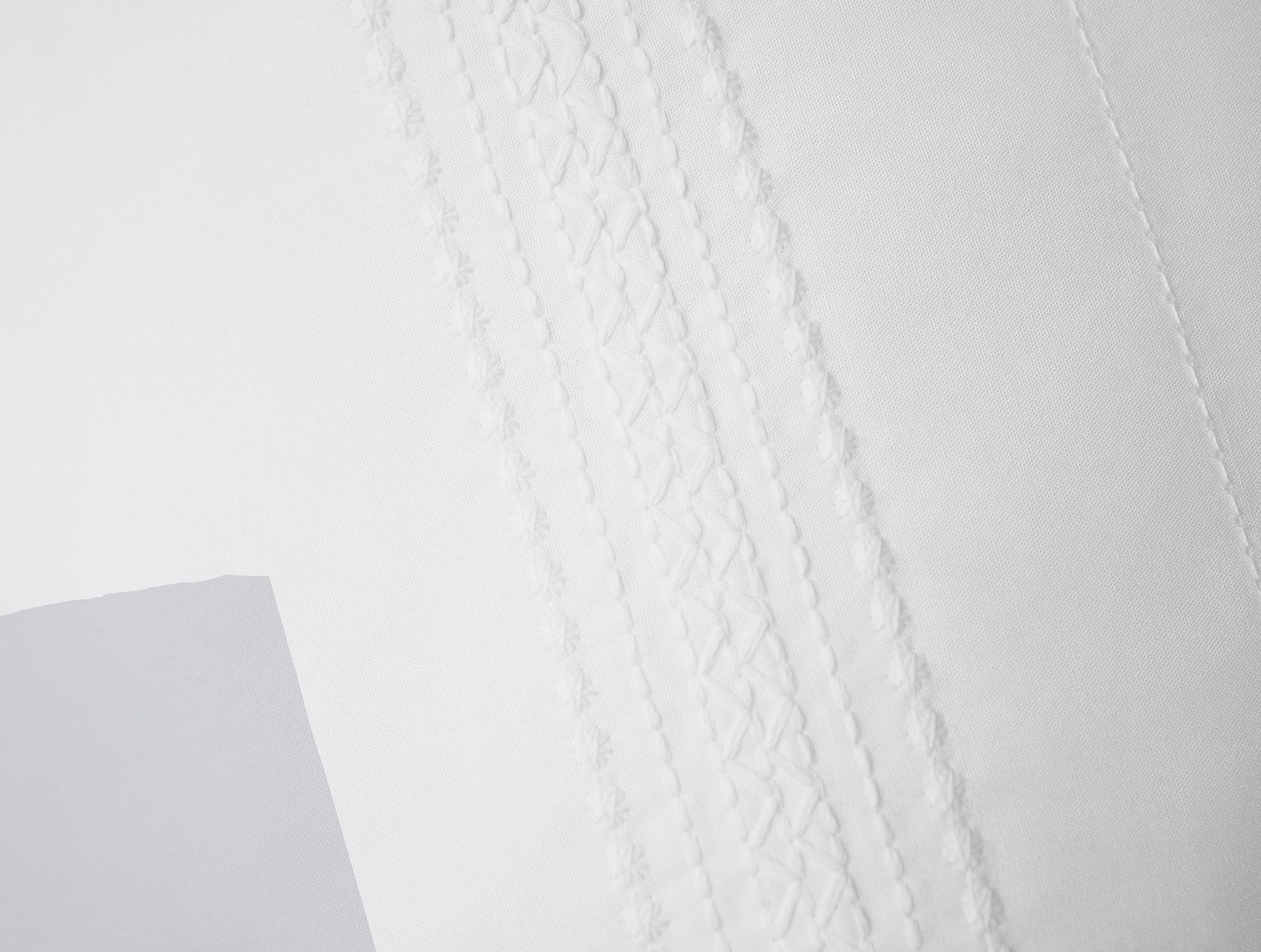 Landscape Embroidered Organic Pillowcases - Coyuchi 