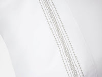 Landscape Embroidered Organic Pillowcases - Coyuchi 