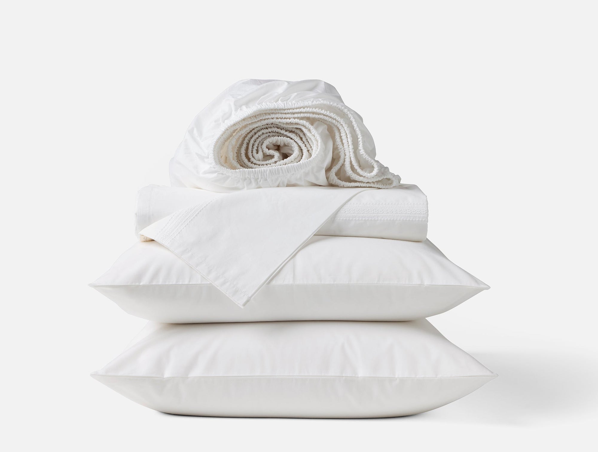 Refined Organic Percale Sheet Set