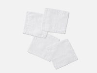 Olivos Embroidered Organic Linen Cocktail Napkins 