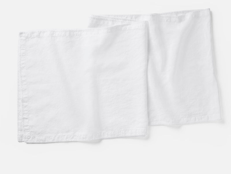 Olivos Embroidered Organic Linen Runner