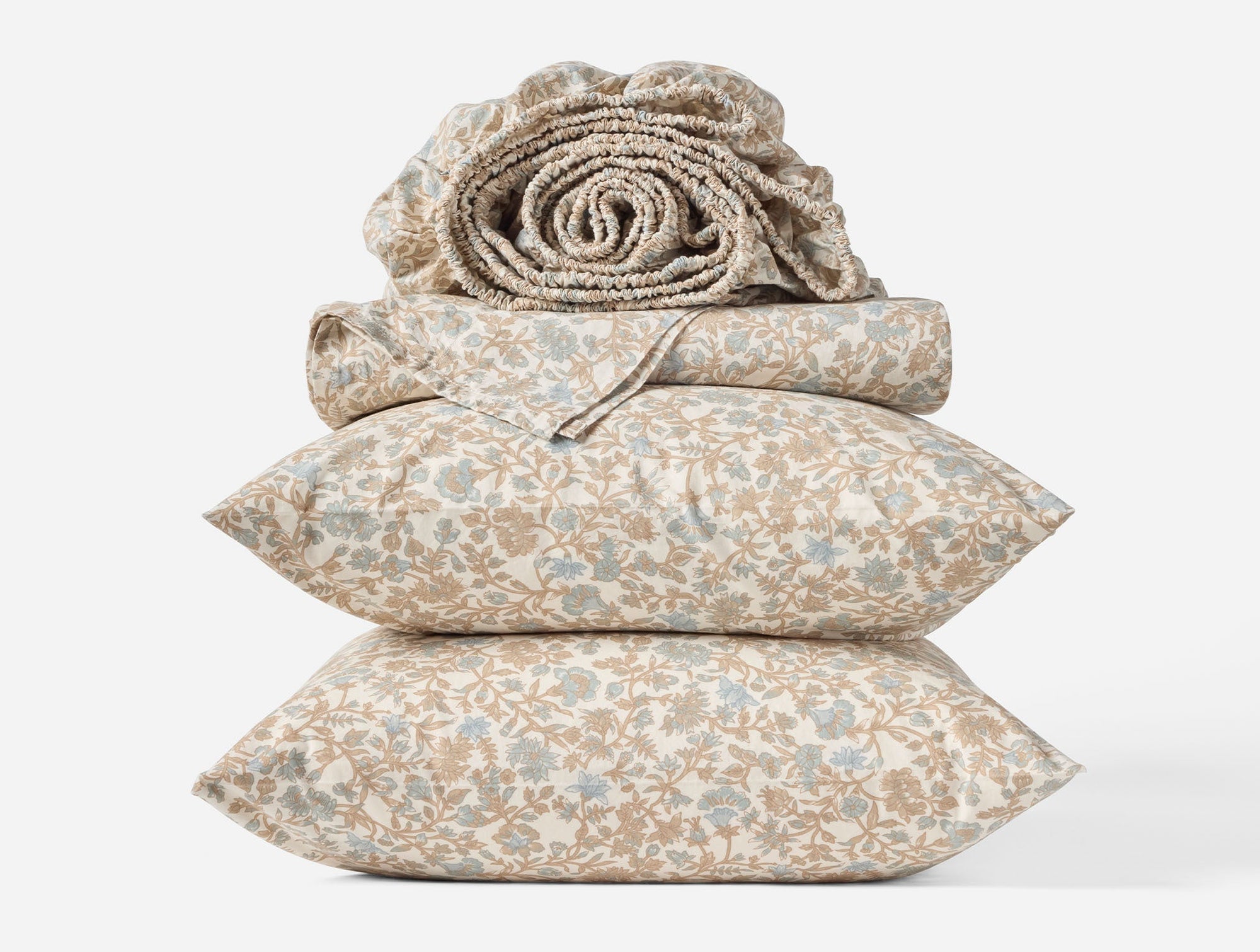 Organic Print Percale Sheet Set - Coyuchi 