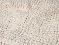 Pebbled Handstitched Organic Toddler Quilt 
