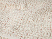 Pebbled Handstitched Organic Toddler Quilt 