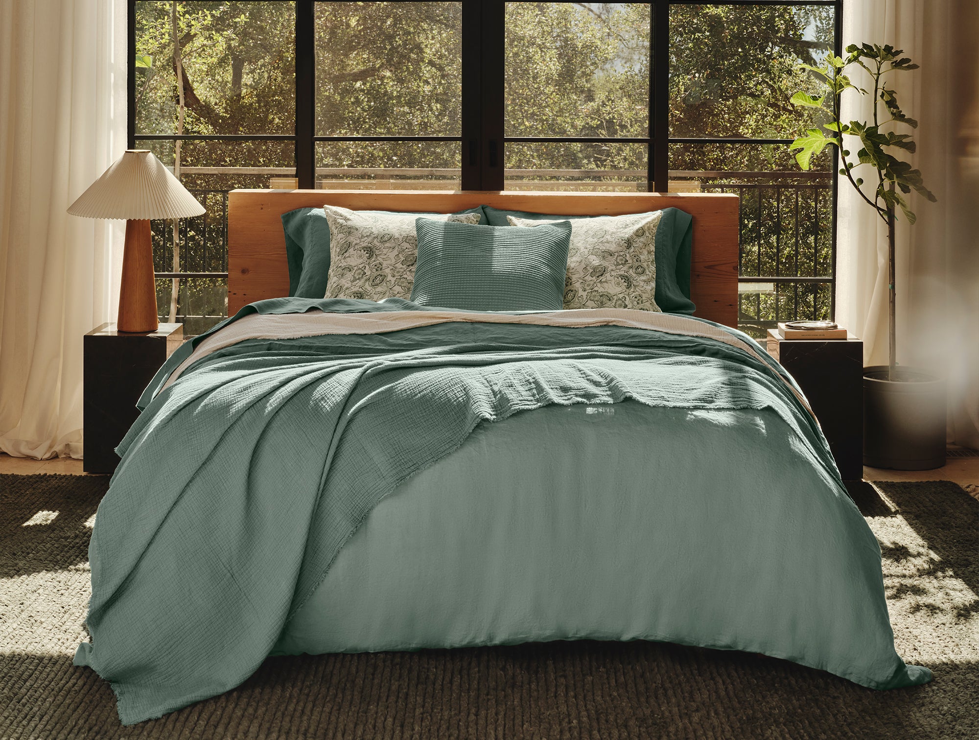 Organic Relaxed Linen Duvet Cover – Coyuchi