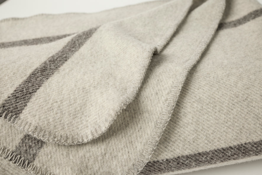 Tahoe Wool Blanket | Soft Gary