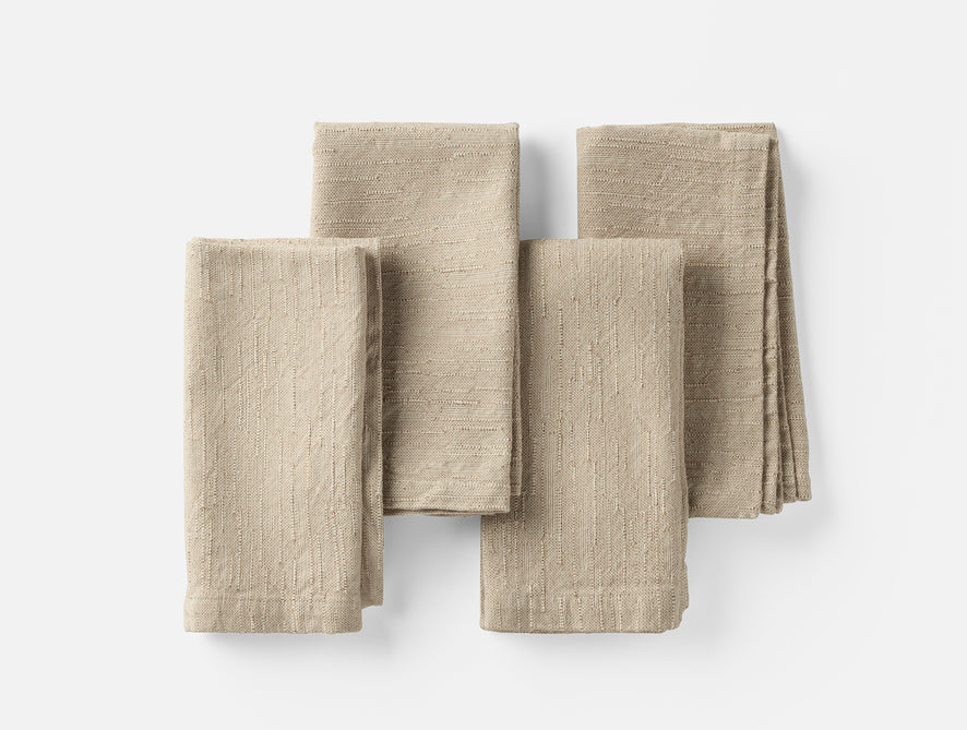 Toro Canyon Organic Napkins, Set of 4 - Coyuchi | Nutmeg
