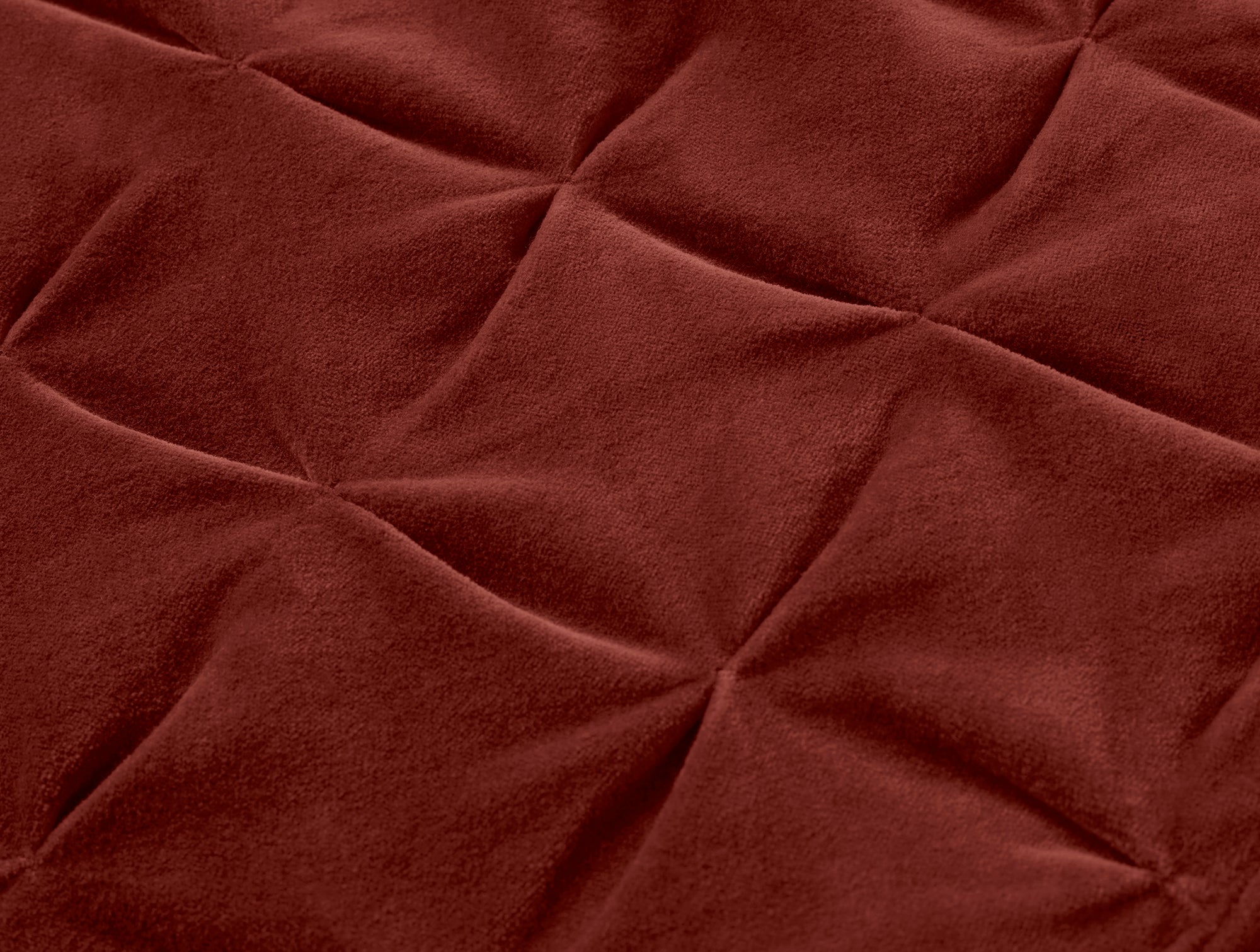 Velvet Tufted Organic Tree Skirt 
