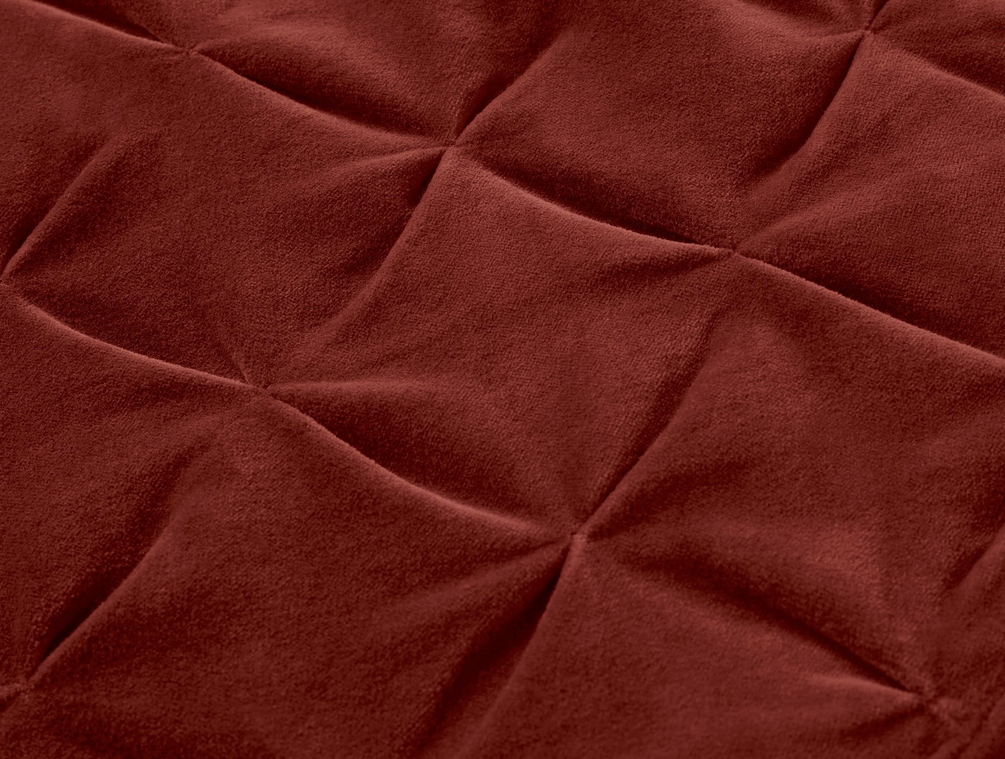 Velvet Tufted Organic Tree Skirt 