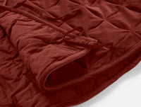 Velvet Tufted Organic Tree Skirt 