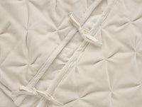 Velvet Tufted Organic Tree Skirt 