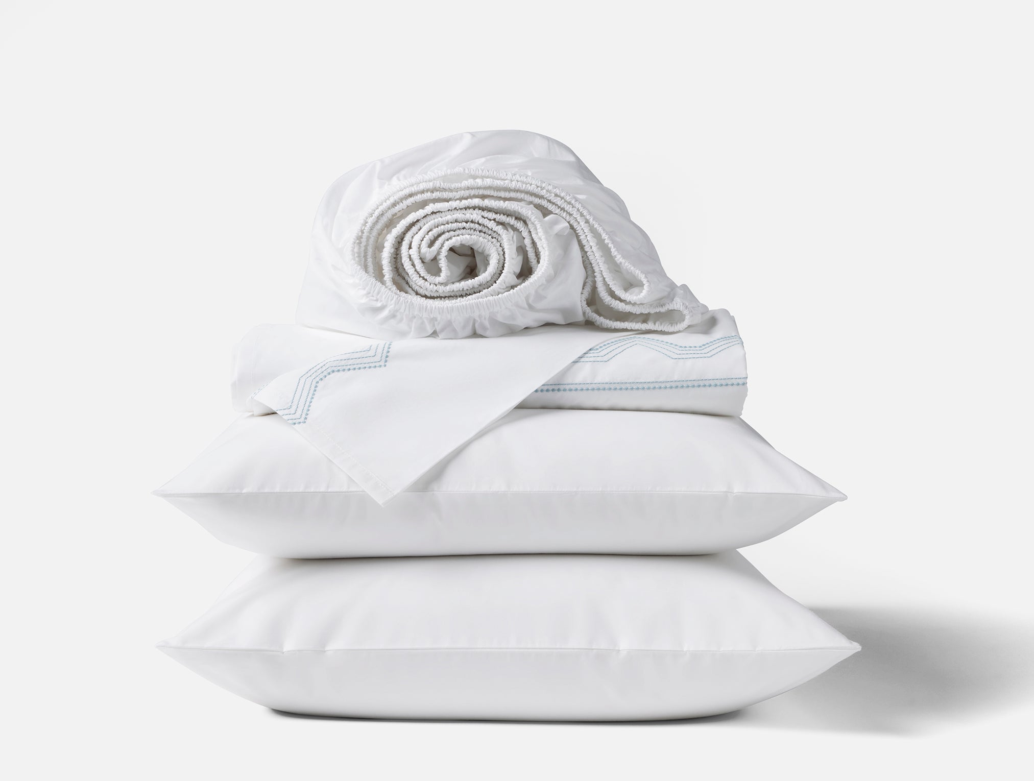 Refined Organic Percale Sheet Set, King
