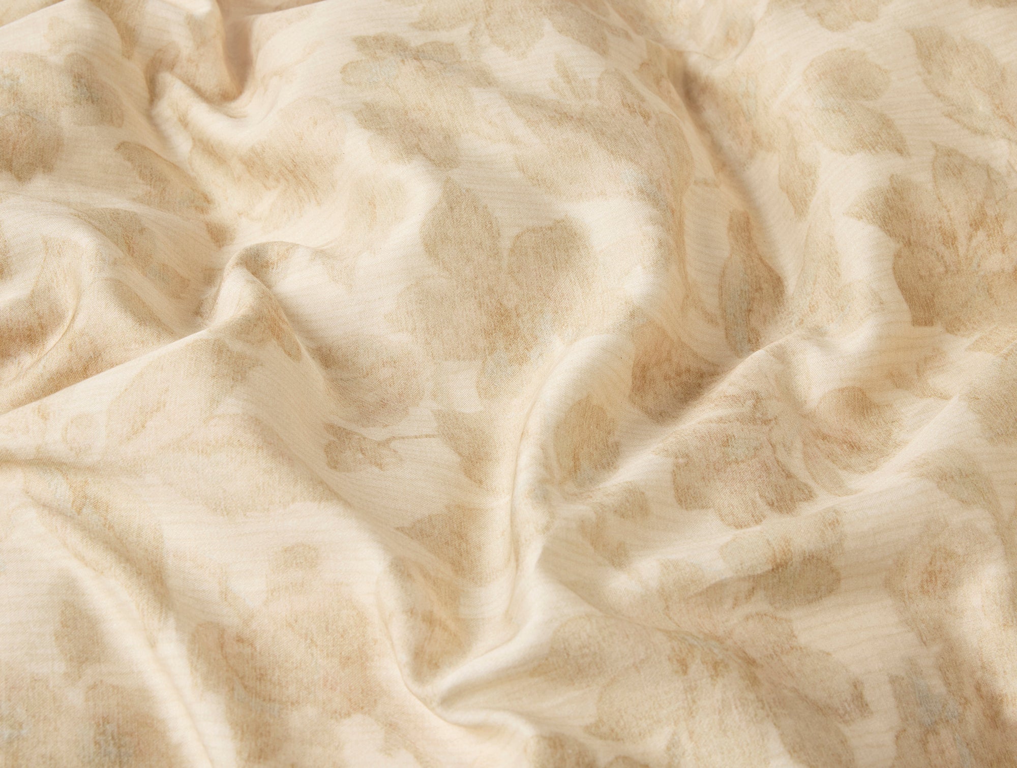 Camellia Organic Print Duvet Cover