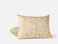 Camellia Organic Print Sham - Coyuchi 