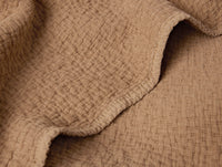 Cascade Organic Matelasse Blanket