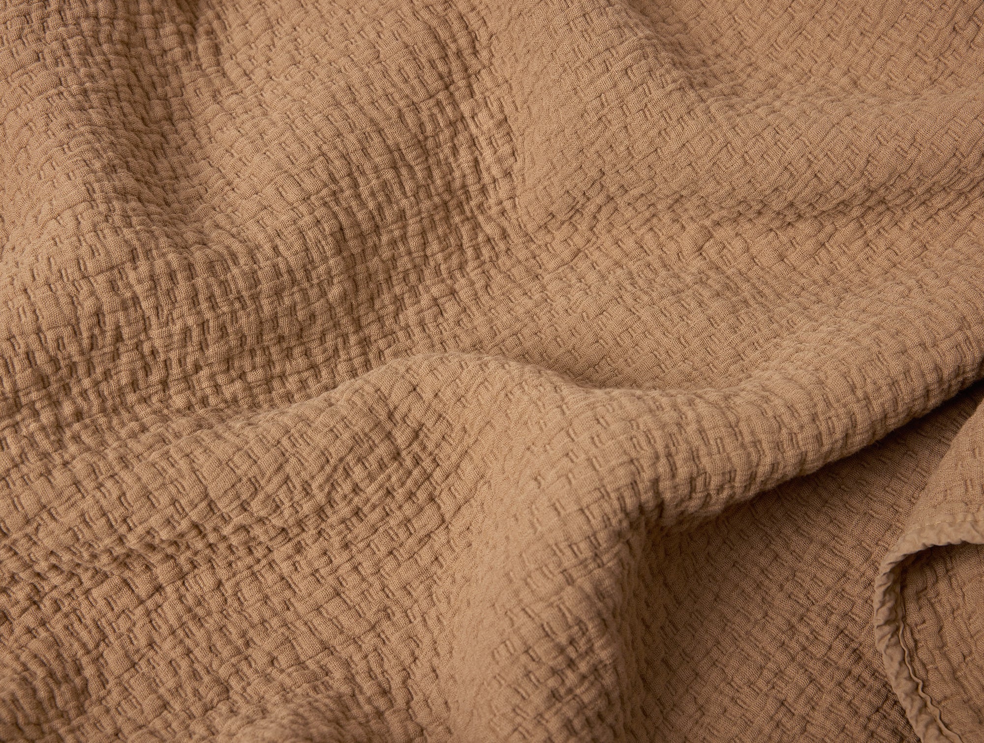 Cascade Organic Matelasse Blanket