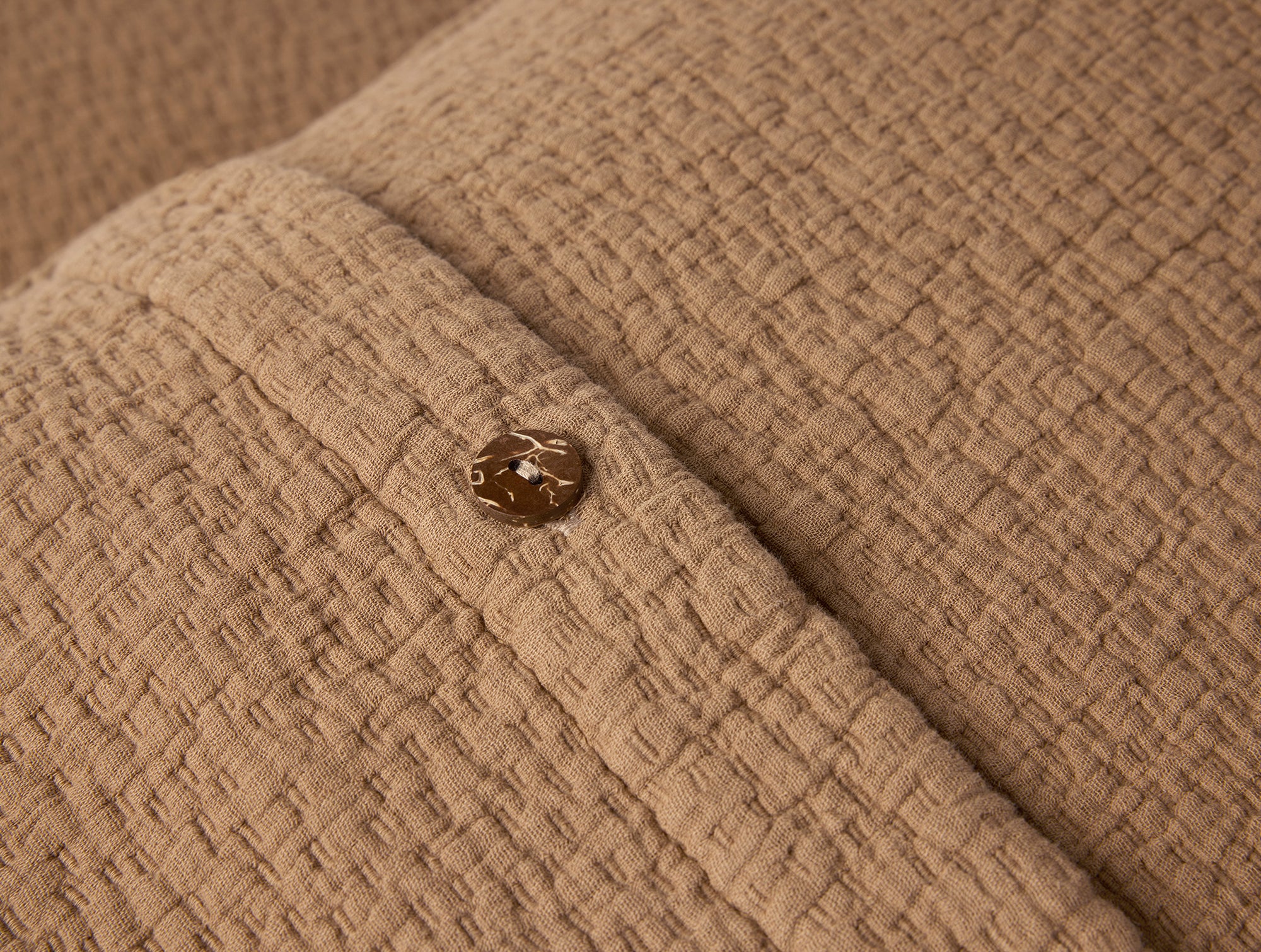 Cascade Organic Matelasse Sham
