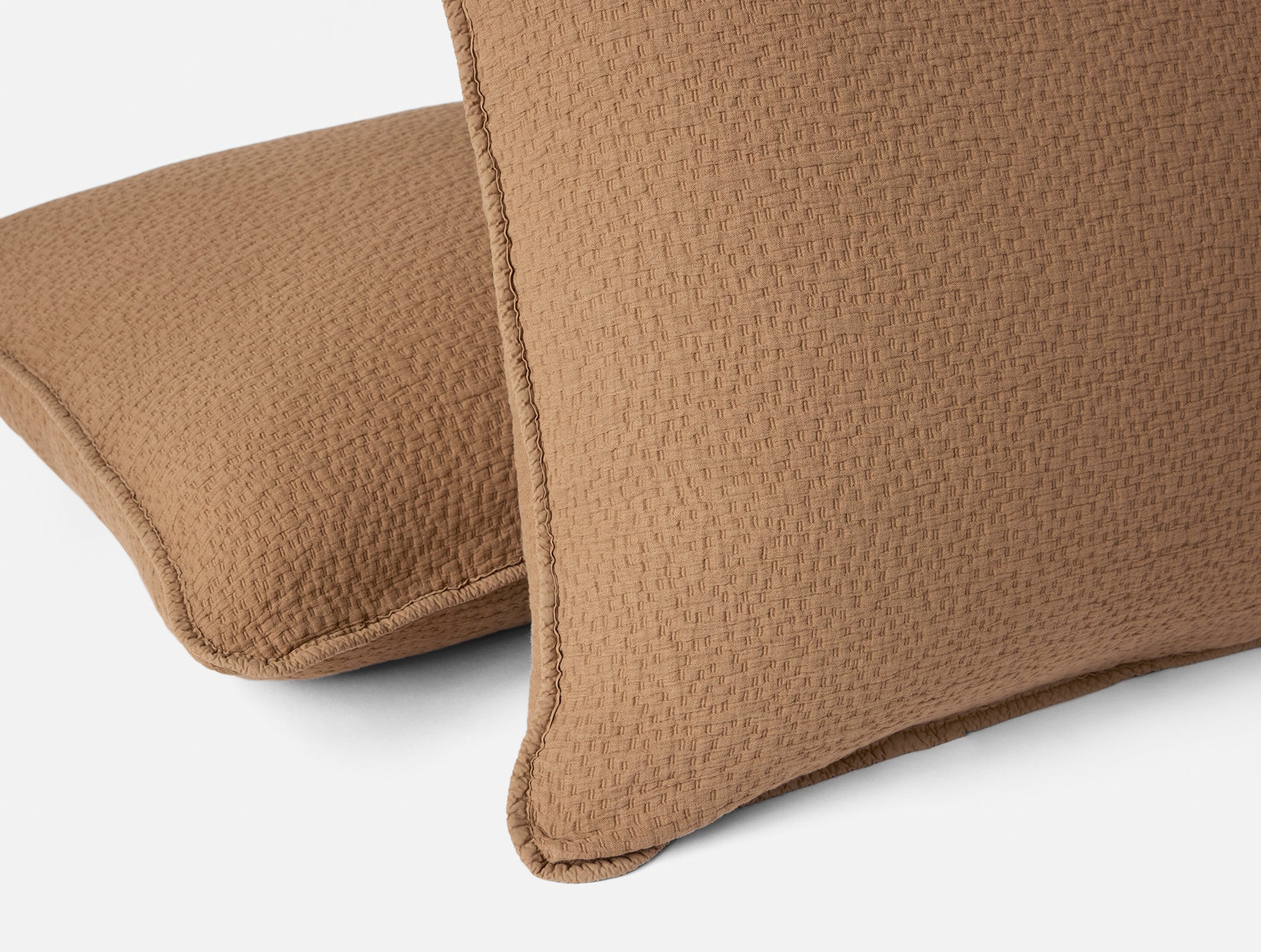 Cascade Organic Matelasse Sham