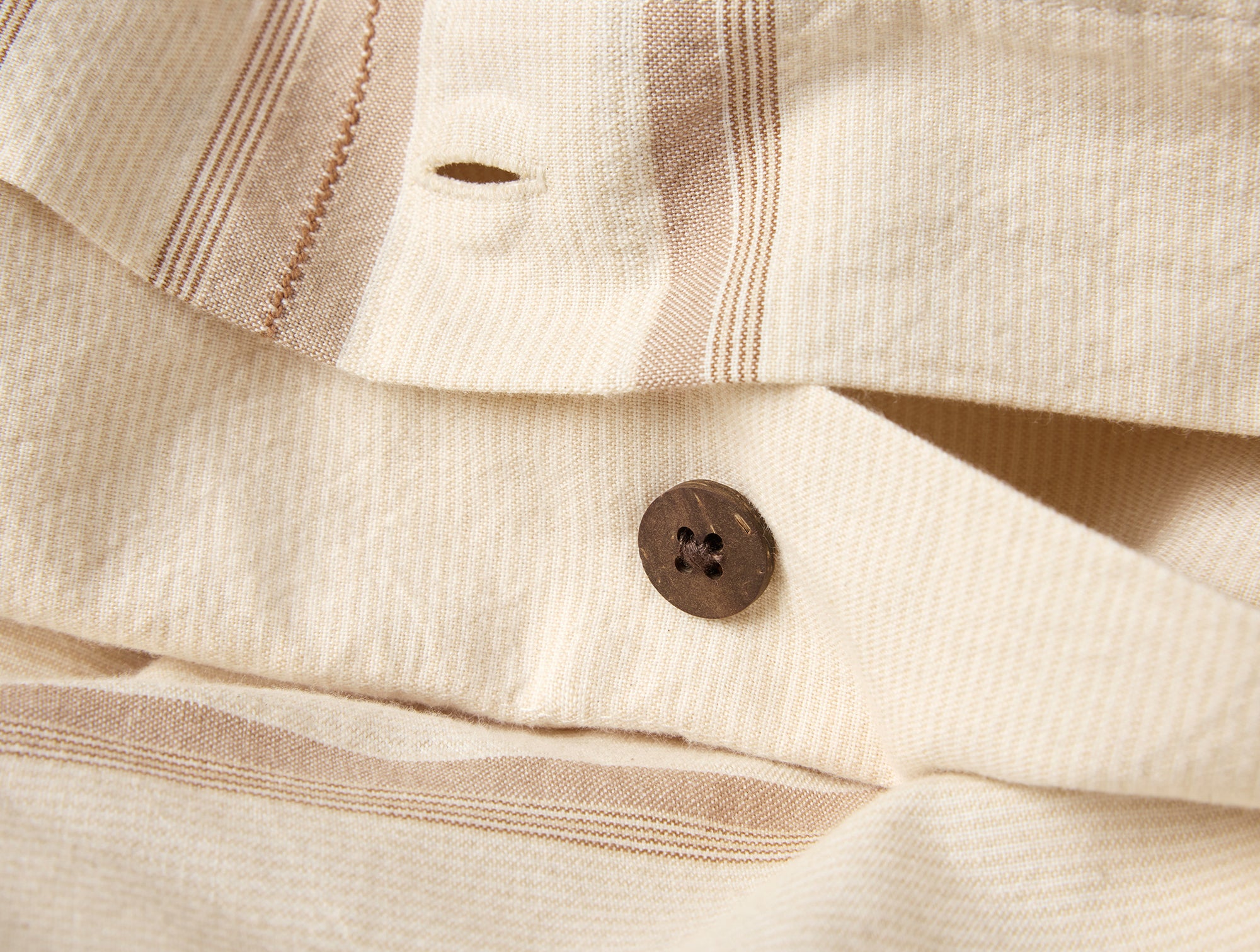 Cazadero Stripe Organic Duvet Set