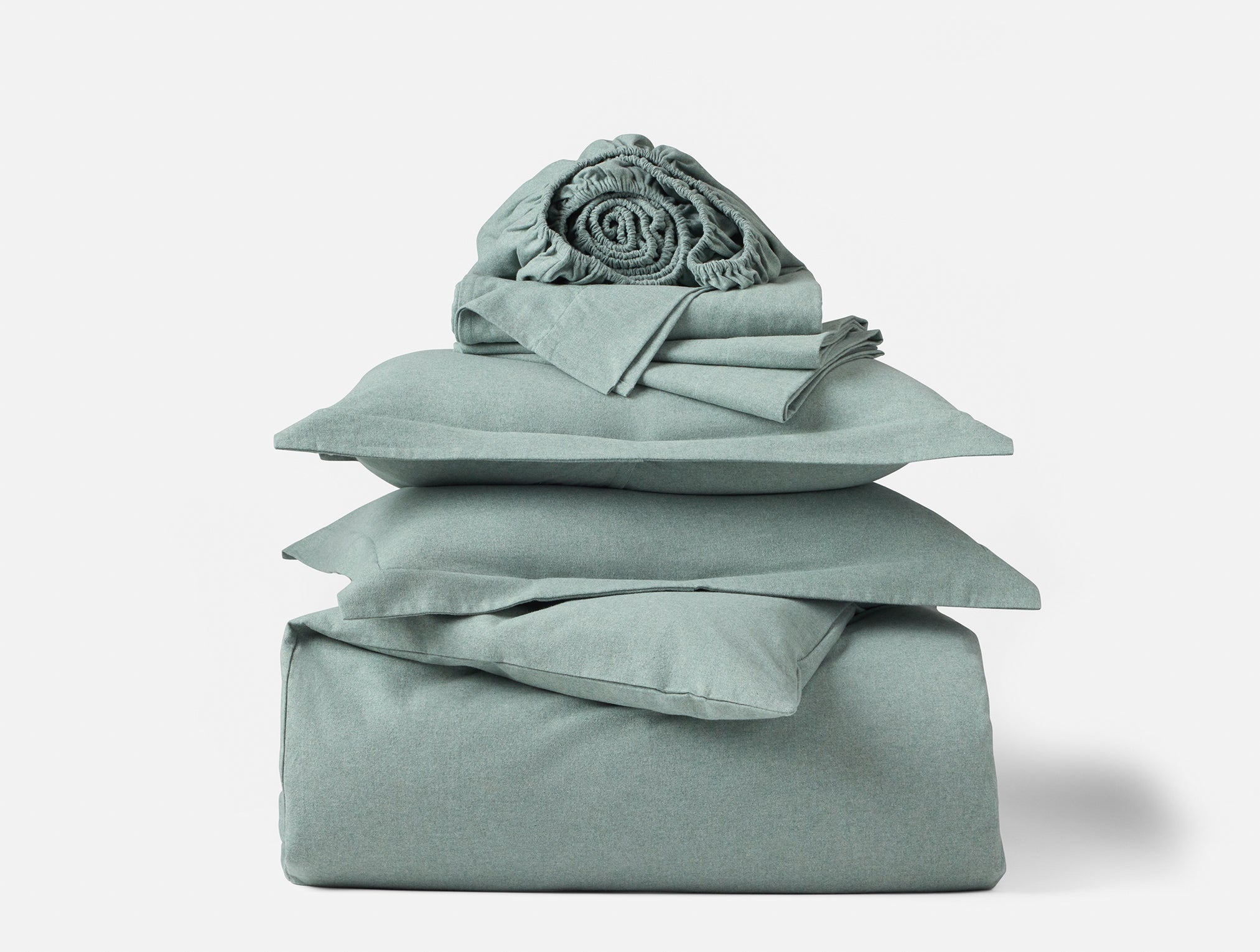 Cloud Brushed™ Organic Flannel Complete Bed Bundle