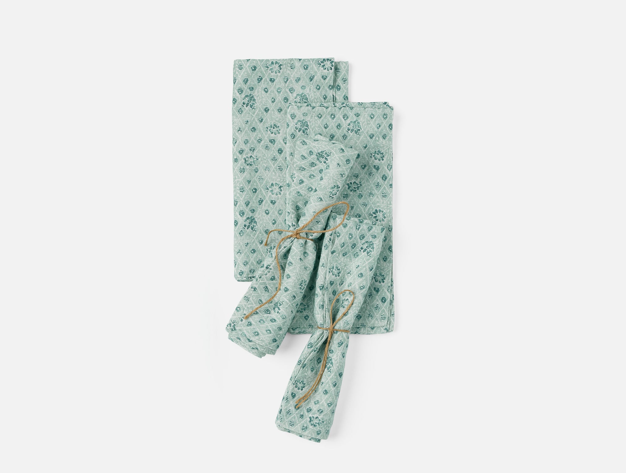 Coral Bell Print Napkins, Set of 4