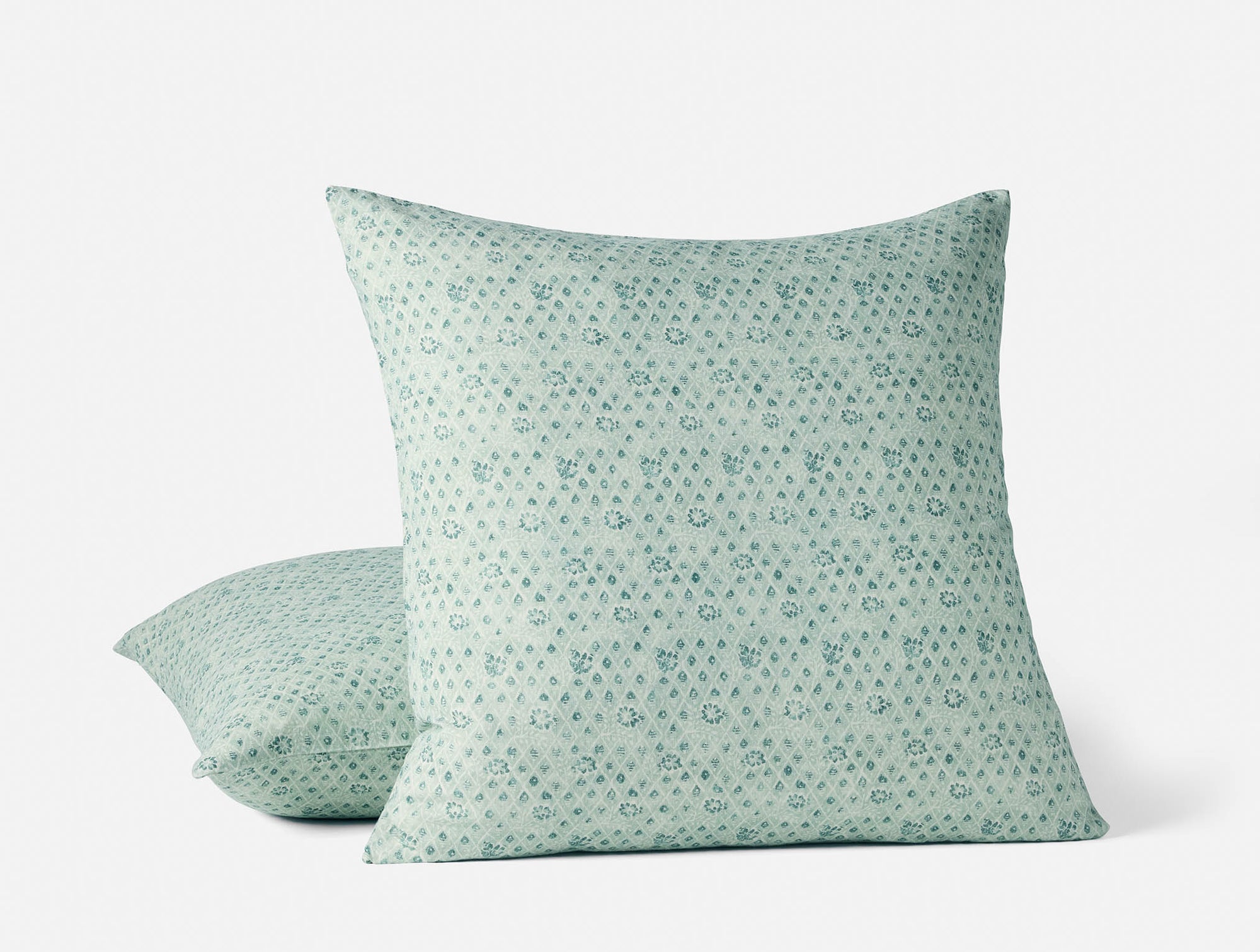 Coral Bell Print Decorative Pillow Cover