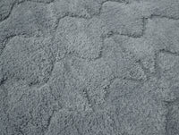 Diamond Shag Organic Bath Rug