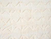 Diamond Shag Organic Bath Rug