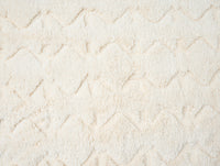 Diamond Shag Organic Bath Runner