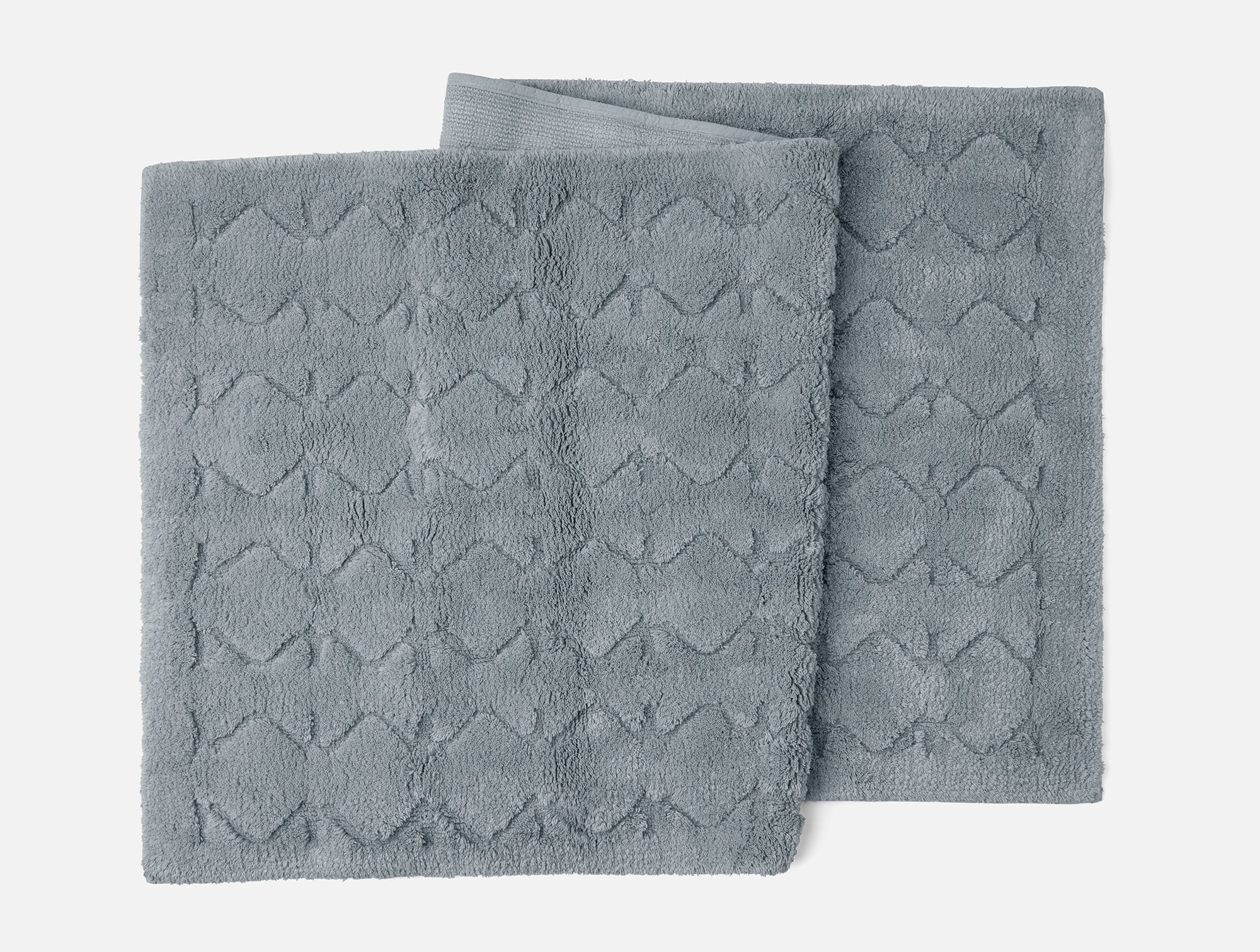 Diamond Shag Organic Bath Runner