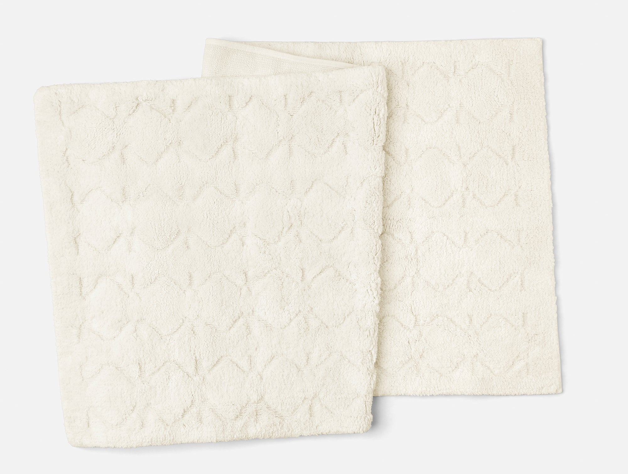 Diamond Shag Organic Bath Runner