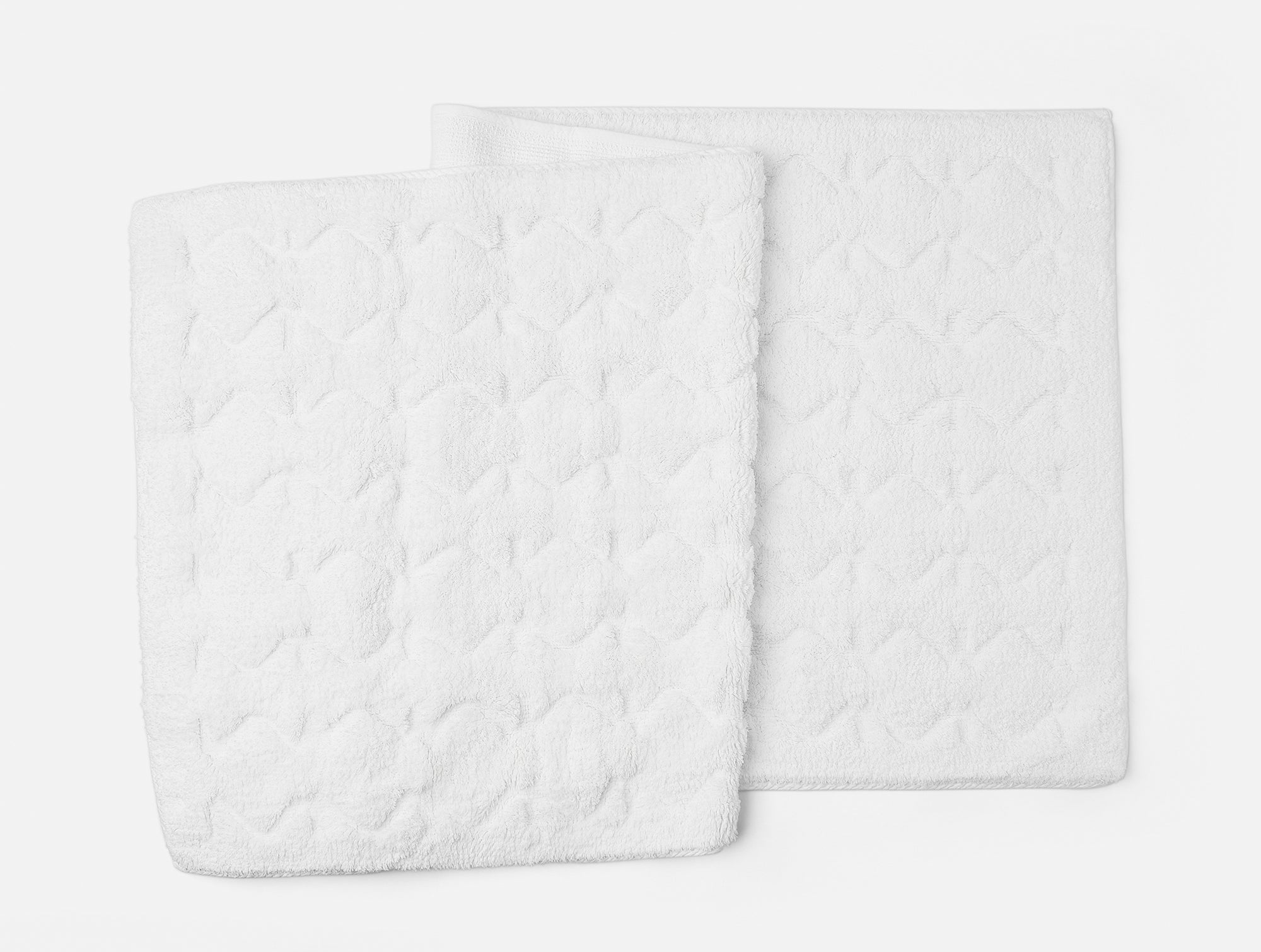 Diamond Shag Organic Bath Runner