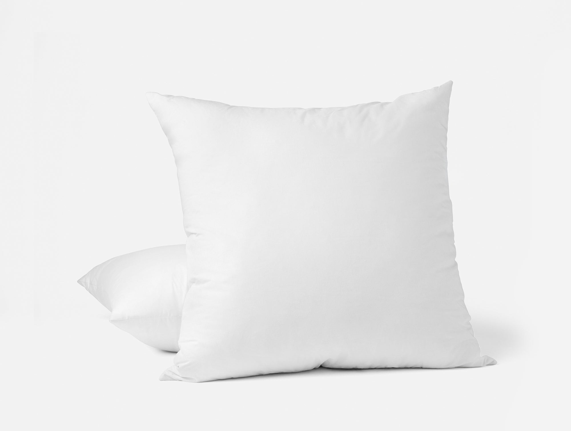 Recycled Down Feather Throw Pillow Insert 