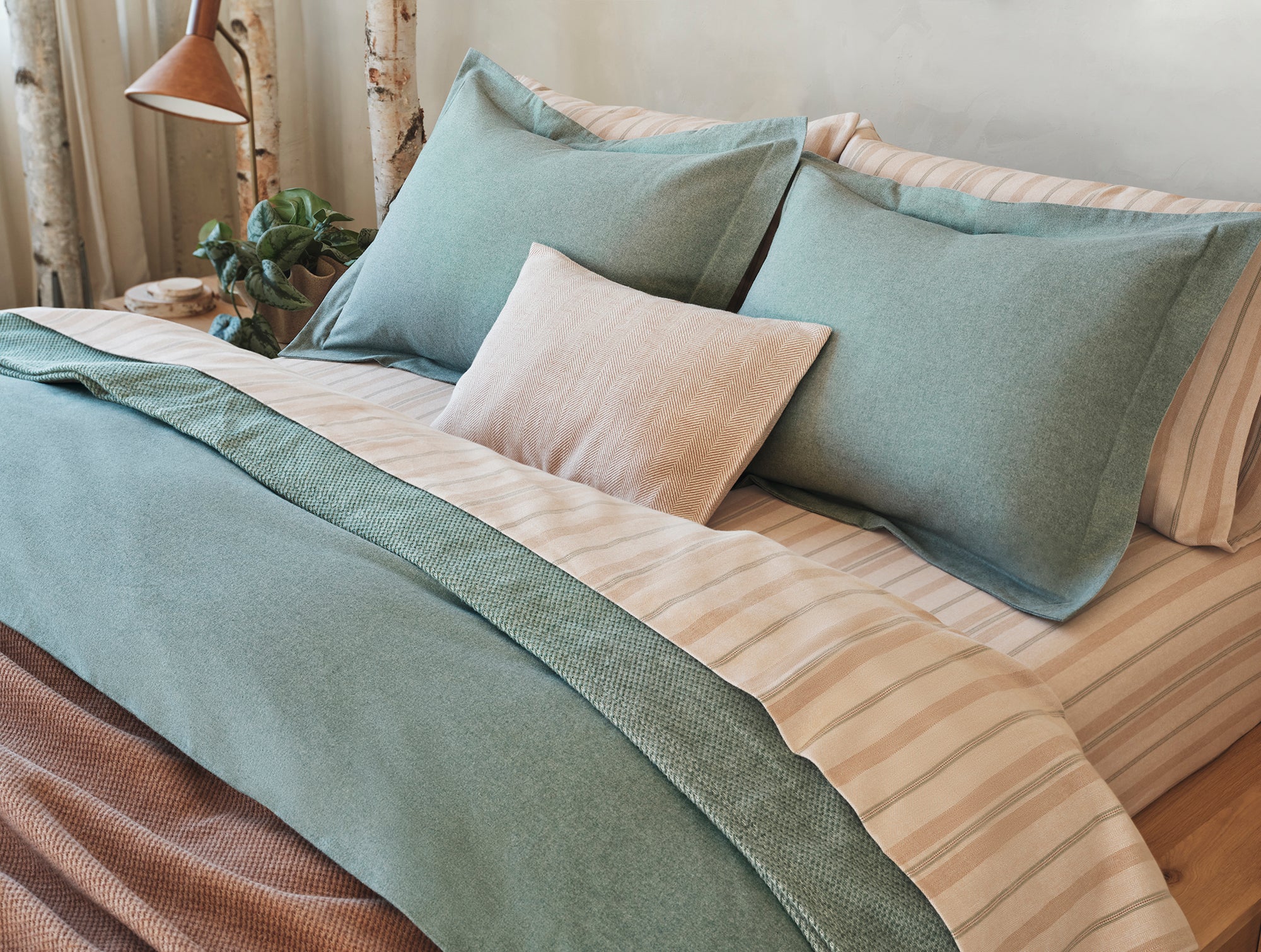 Cloud Brushed™ Organic Flannel Sheet Set