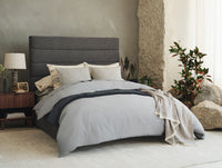 Organic Crinkled Percale Duvet™ Cover