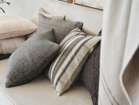 Cordillera Alpaca Cotton Knit Decorative Pillow + Pillow Insert Set