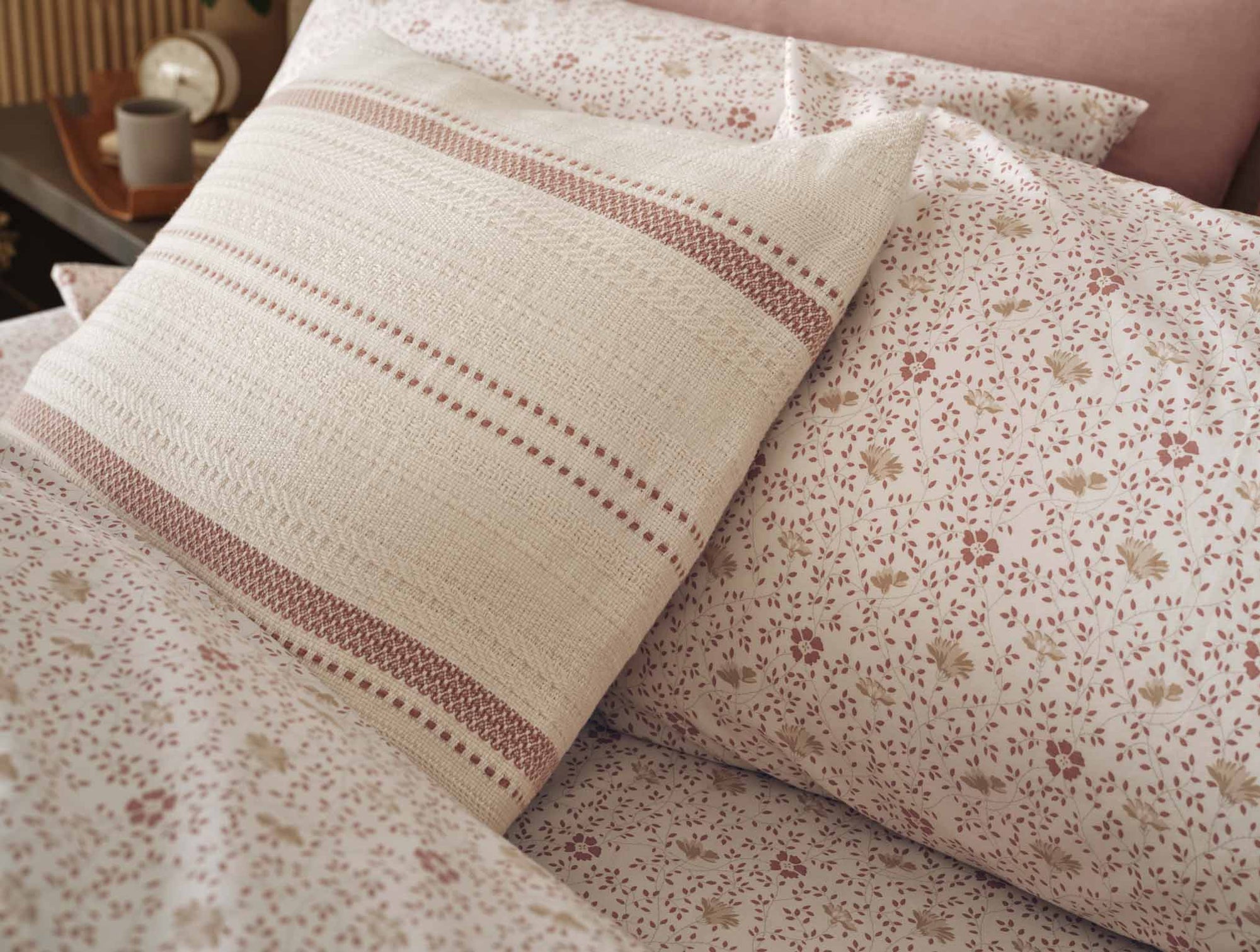 Organic Print Percale Sheet Set