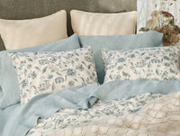 Viola Organic Print Sham - Coyuchi 