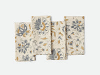 Flora Organic Print Napkins, Set of 4